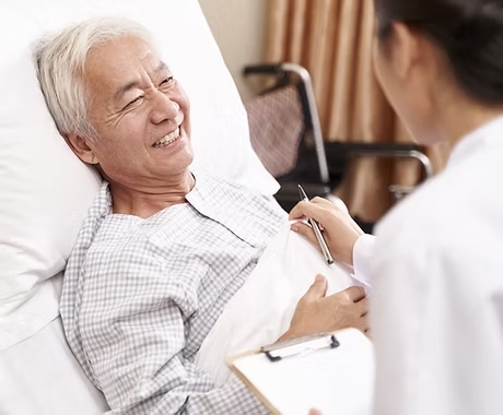 Patient-Lying-on-the-Bed